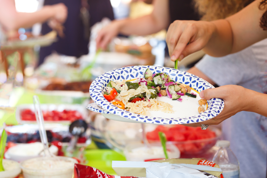 Skip the usual lunch routine in favor of a Valentine's Day potluck where employees can show off their cooking skills and favorite recipes. 